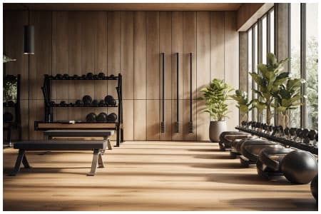 Leela Infra Solution — Gym projects