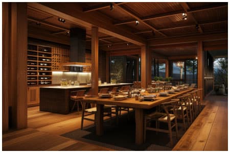 Leela Infra Solution — Restaurant projects