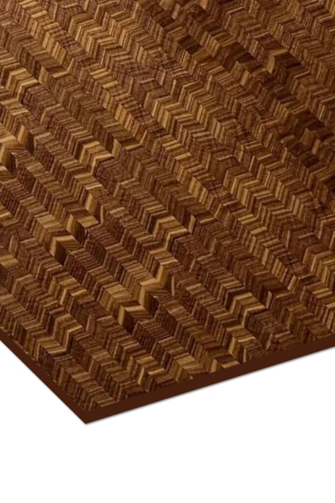 Chevron veneer — SMK Fig Eucalyptus