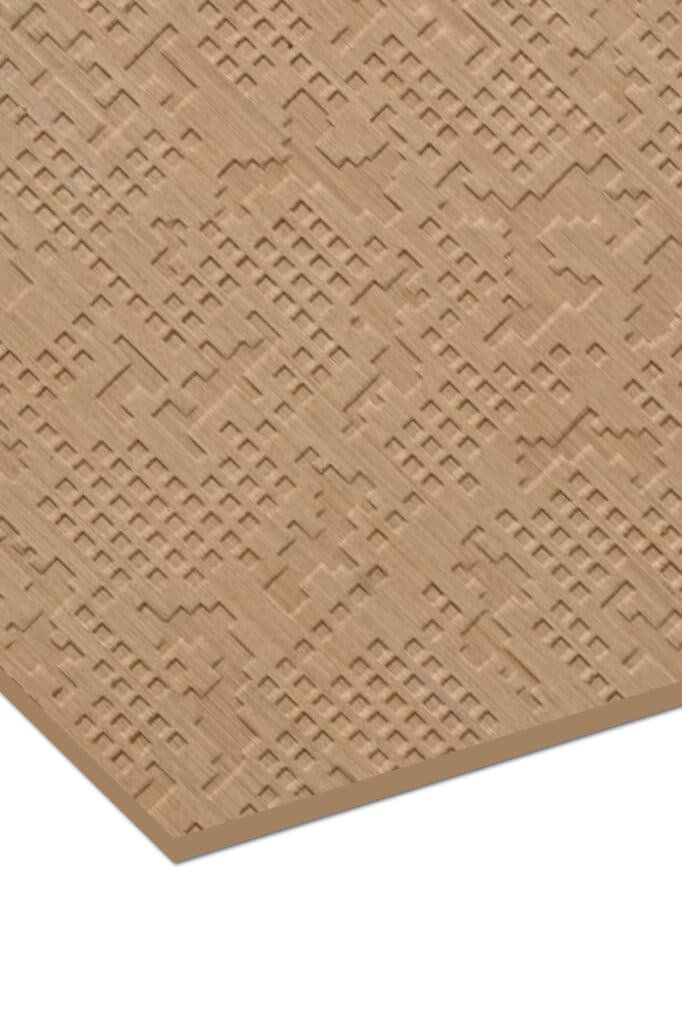 Emboss veneer — Pixel Eyong Latte
