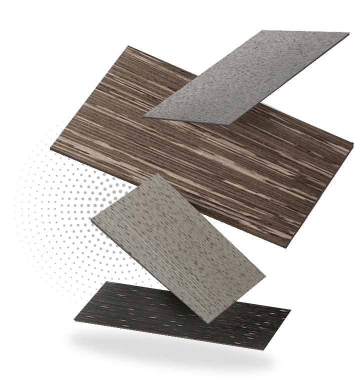 Ligno veneer artwork