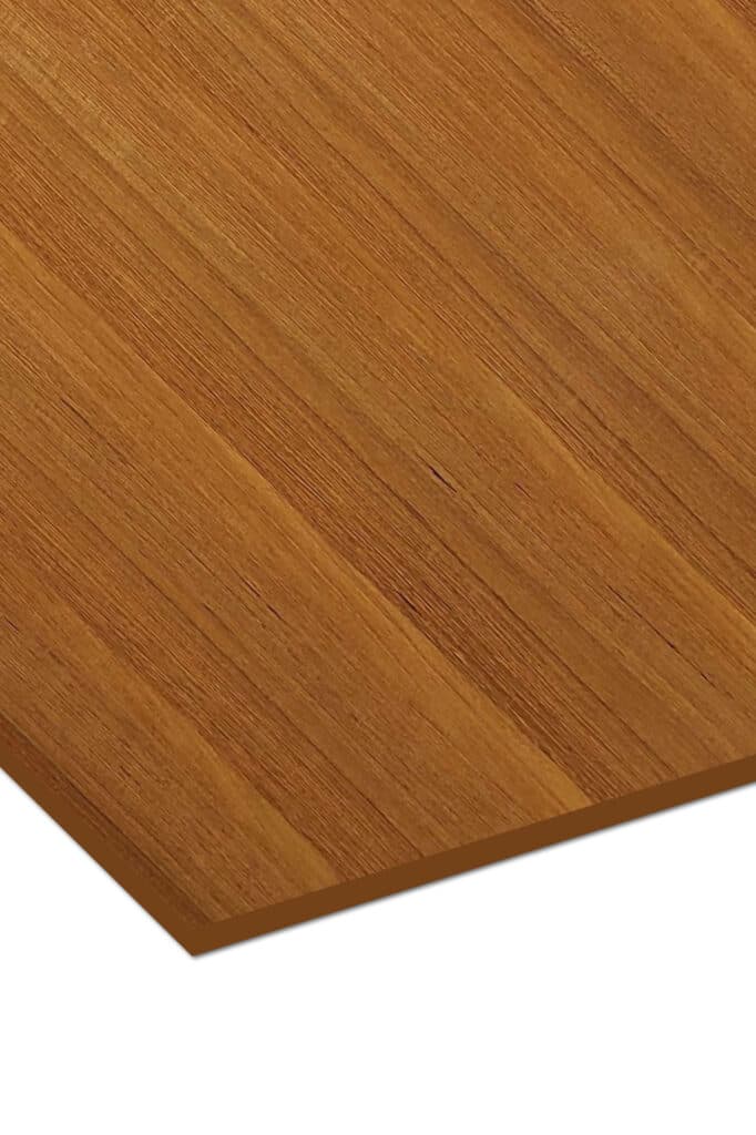 Natural veneer — Afromosia Crown