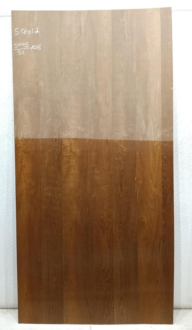 Teak veneer sheet — S.Gold 5045 ADE