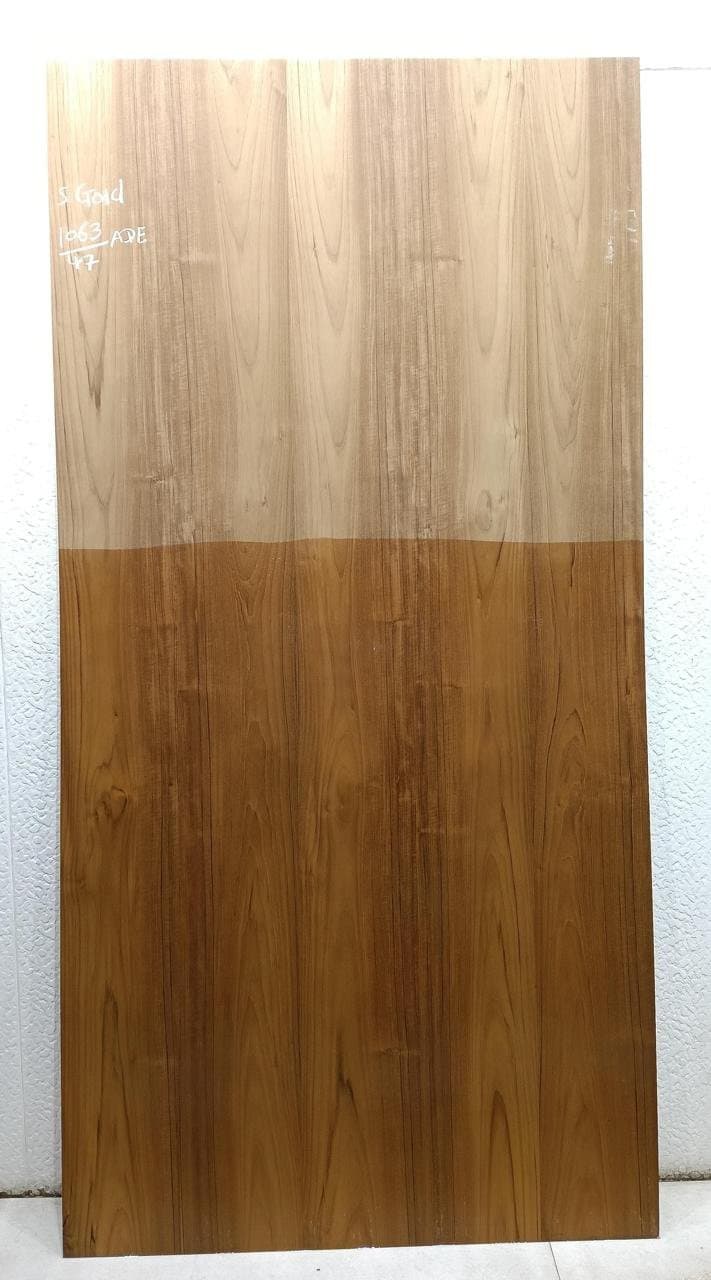 Teak veneer sheet — S.Gold 1063 ADE