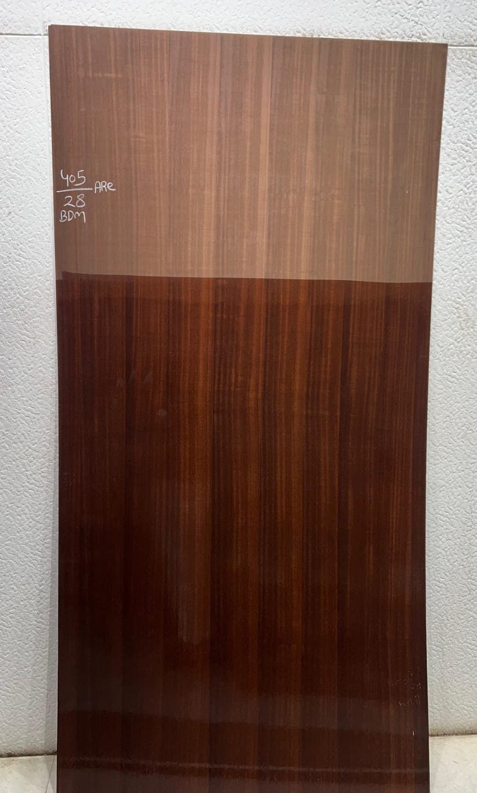 Teak veneer sheet — 405 ARe BDM