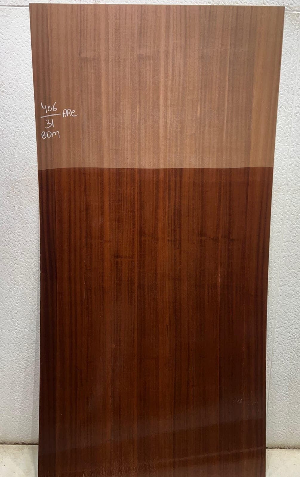 Teak veneer sheet — Sat D373