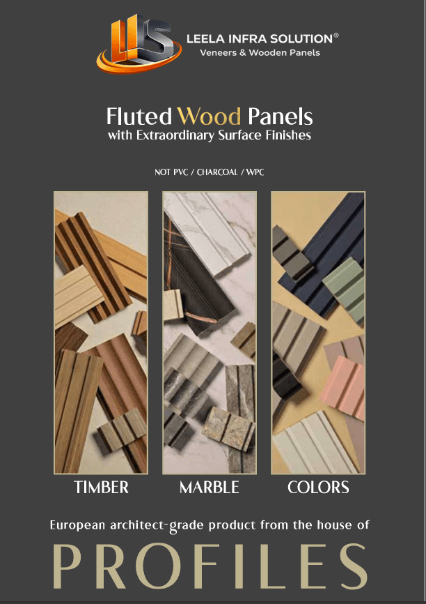 LIS Profiles Fluted Wood Panels catalogue cover