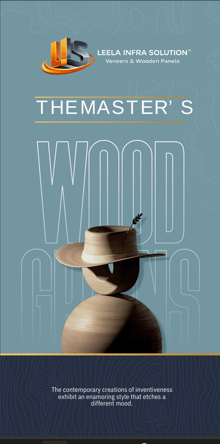 LIS Wood Grains Veneers catalogue cover